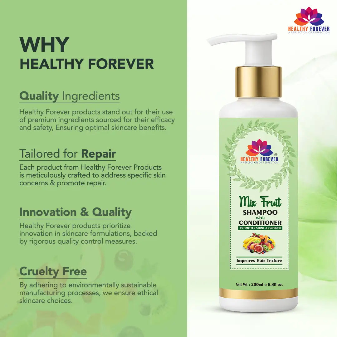 Mix Fruit Shampoo & Conditioner (200 ML)