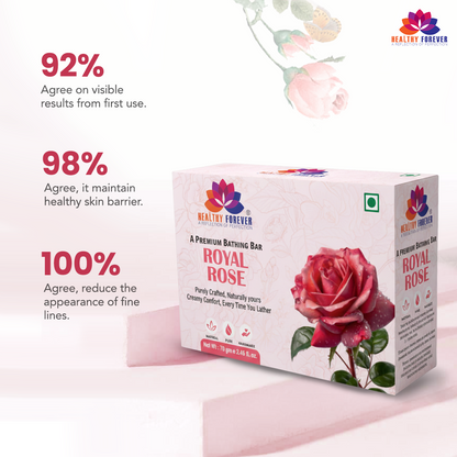 Royal Rose Infused With Almond & Rose Oil soap