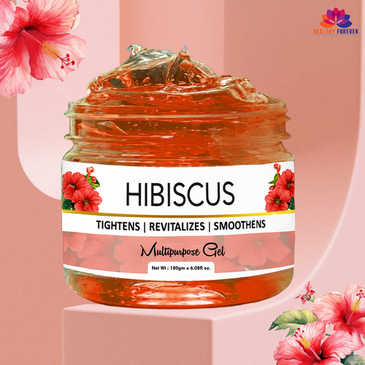 Homemade Hibiscus Gel