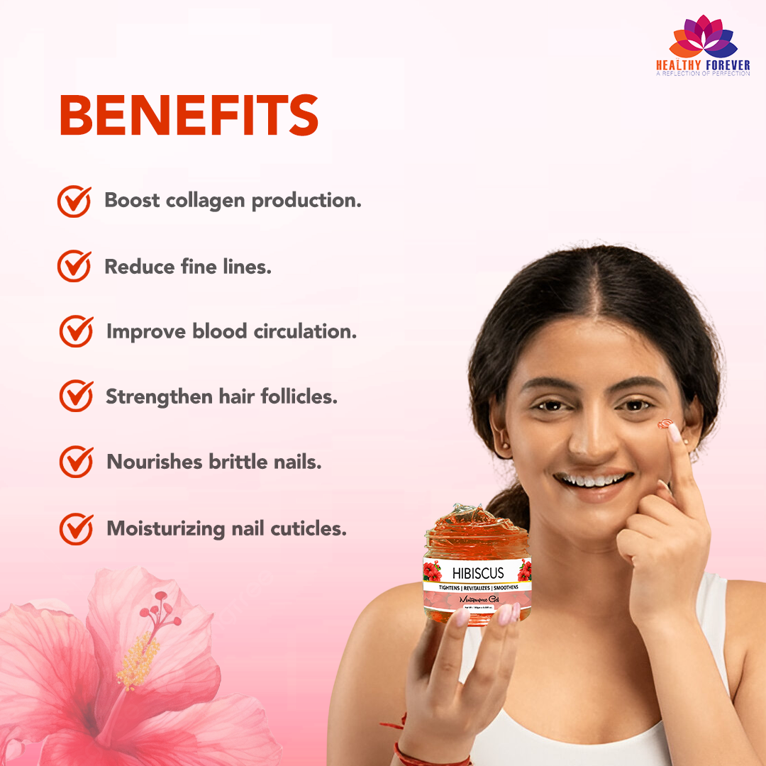 Homemade Hibiscus Gel