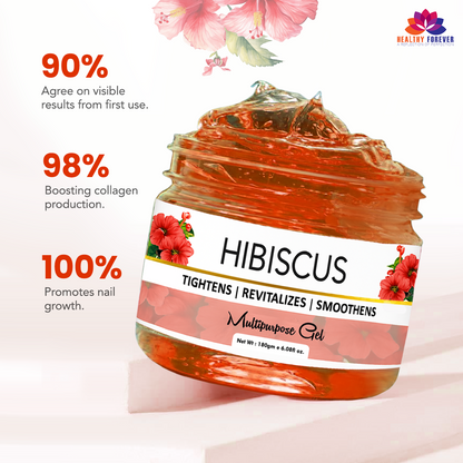 Homemade Hibiscus Gel