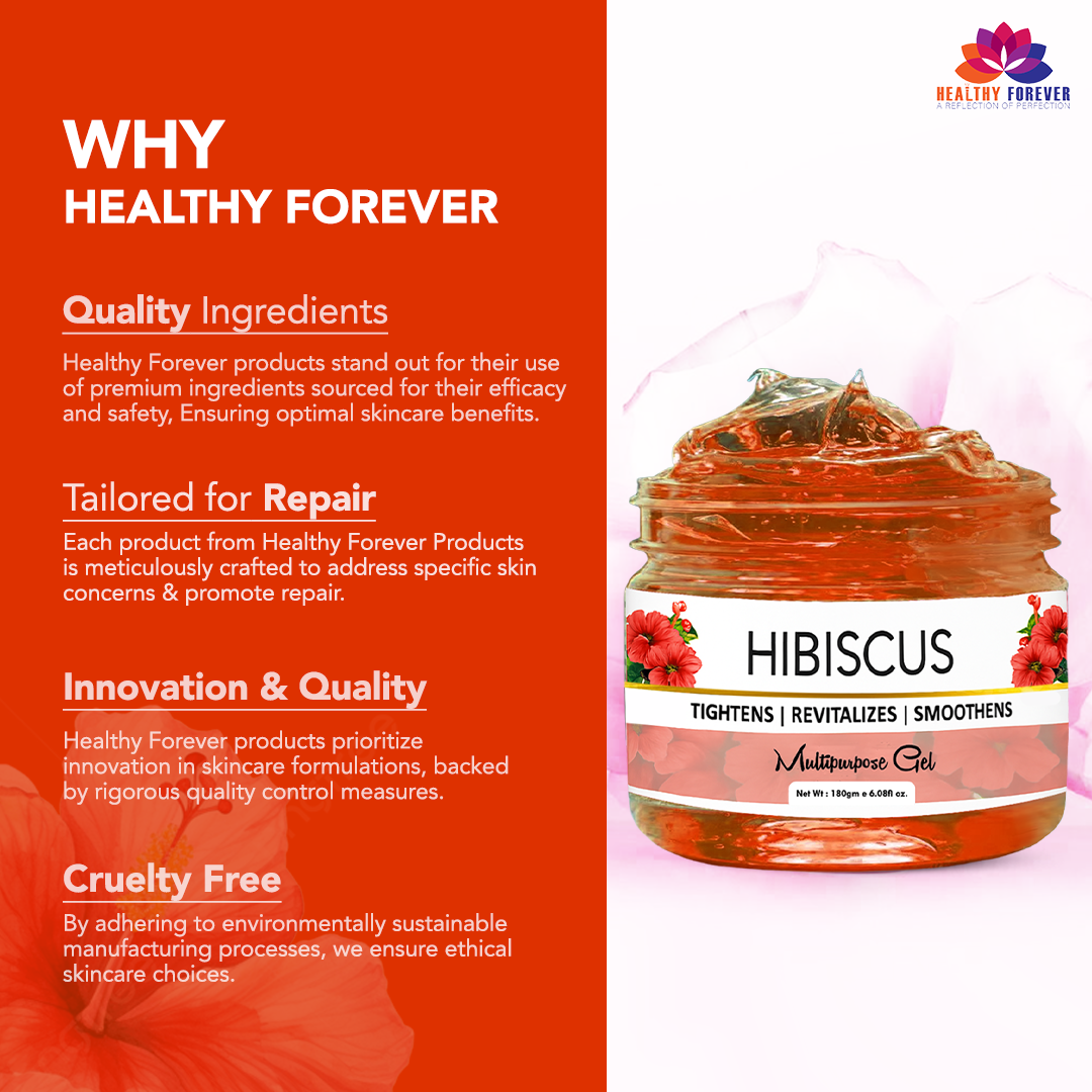 Homemade Hibiscus Gel