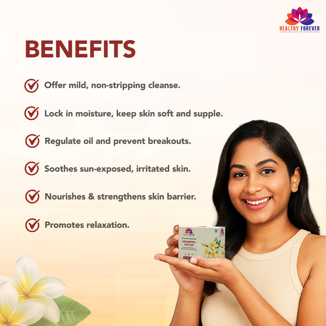 Frangipani Fantasy Soap