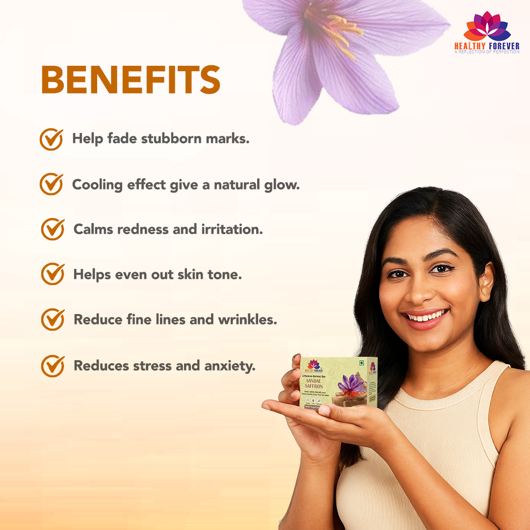 Sandal Saffron Soap