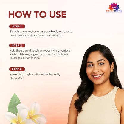 Frangipani Fantasy Soap