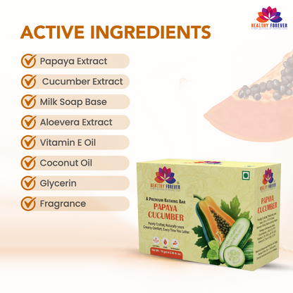 Papaya Cucumber Soap