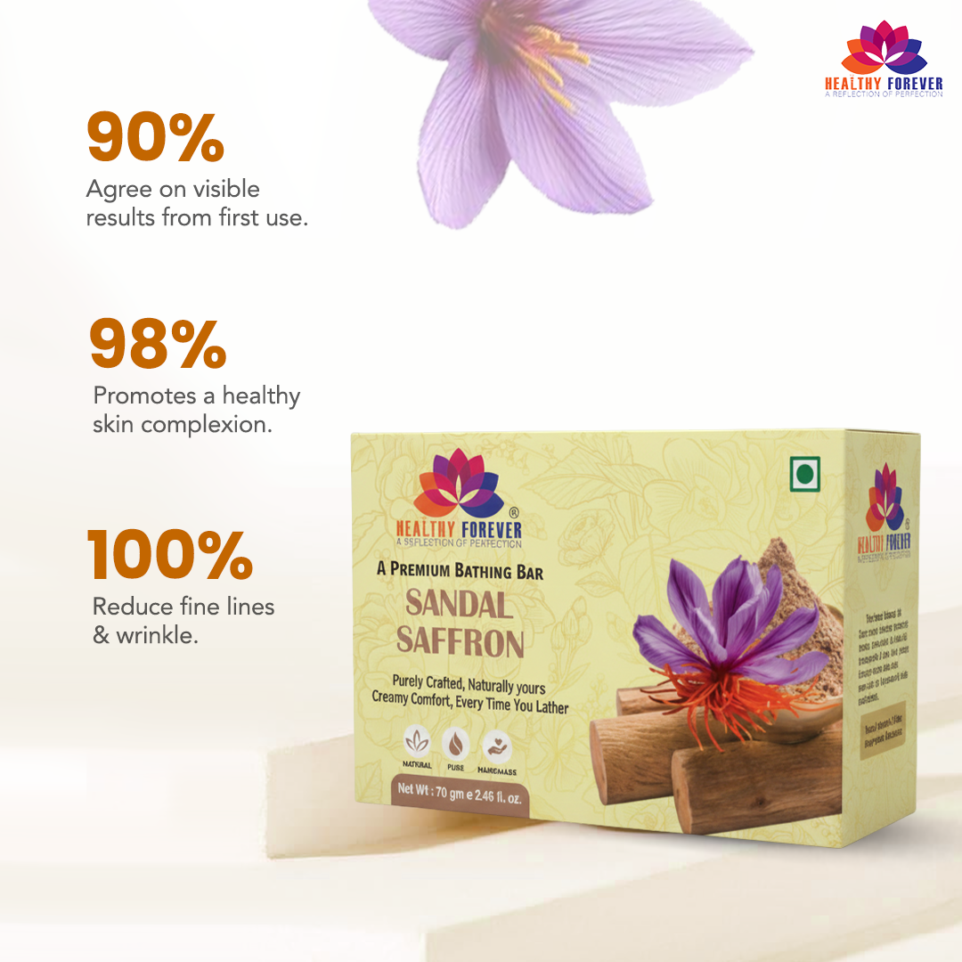 Sandal Saffron Soap