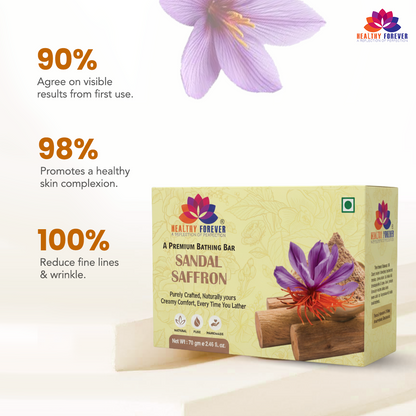 Sandal Saffron Soap