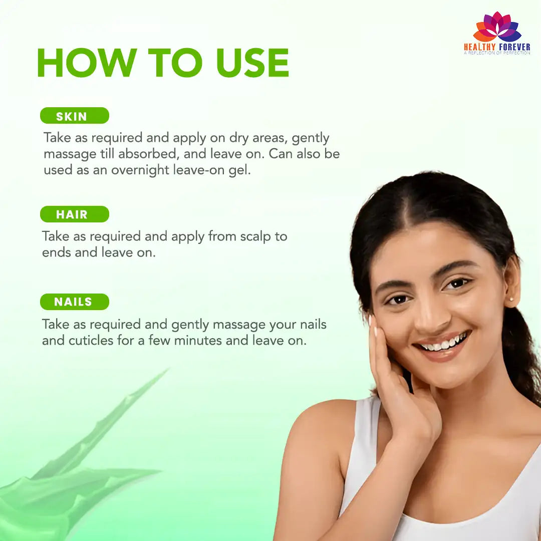 Homemade Light Weight Aloe Vera Gel