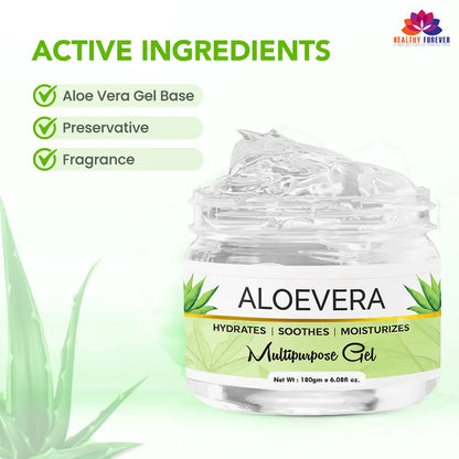 Homemade Light Weight Aloe Vera Gel
