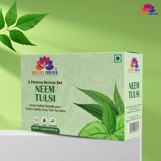 Homemade Neem Tulsi Soap