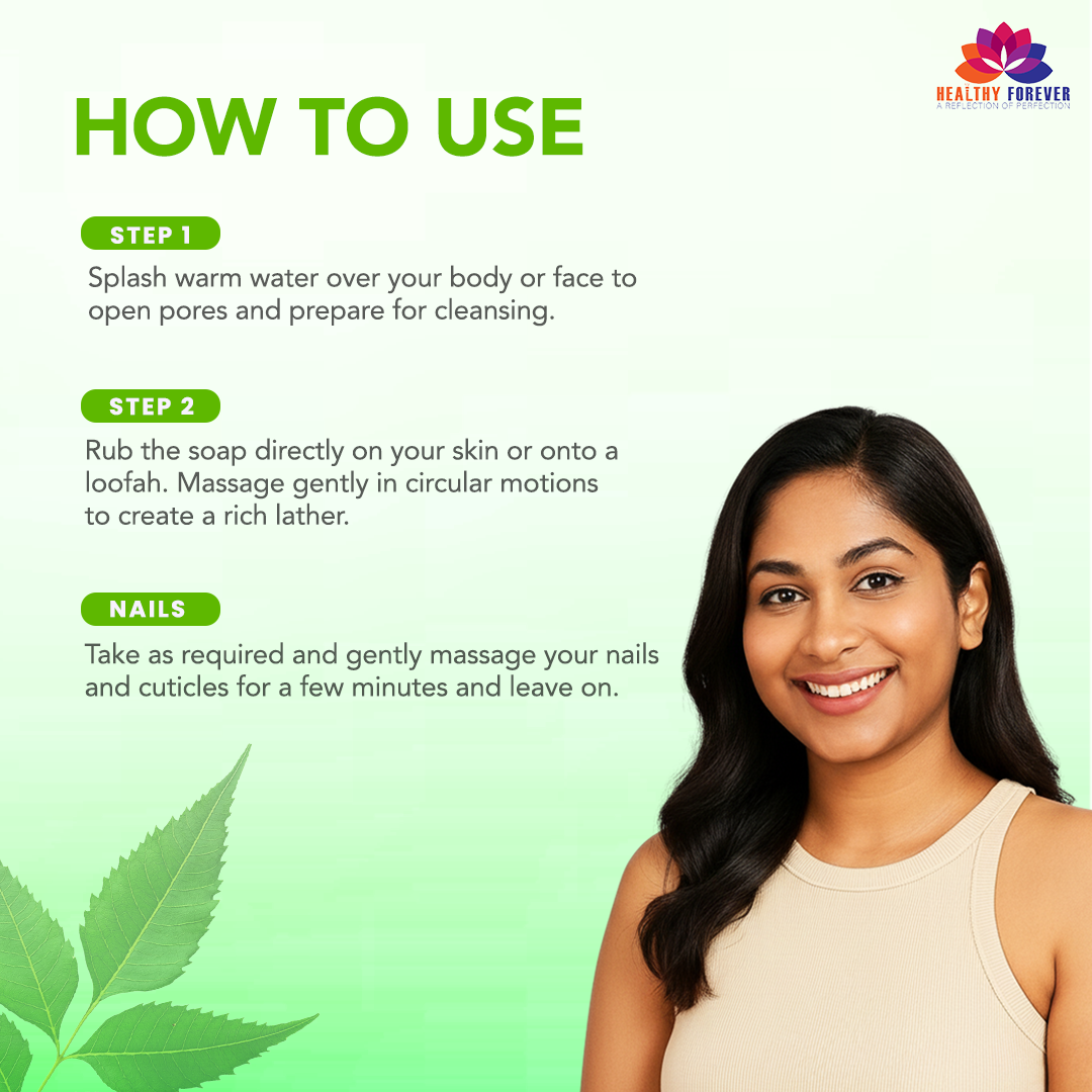 Homemade Neem Tulsi Soap