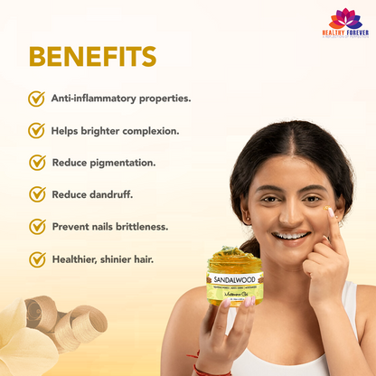 Homemade SandalWood Gel