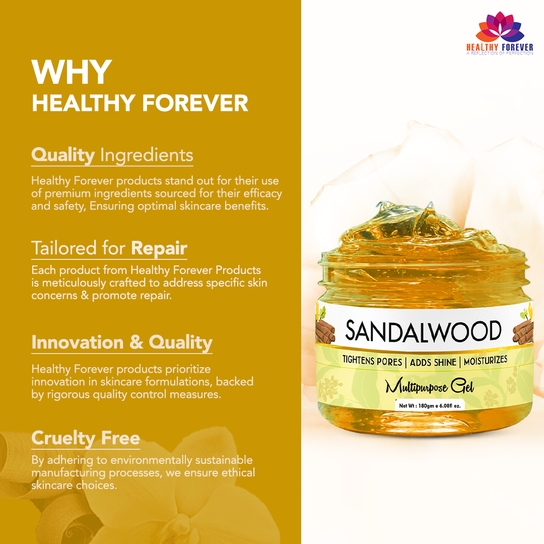 Homemade SandalWood Gel