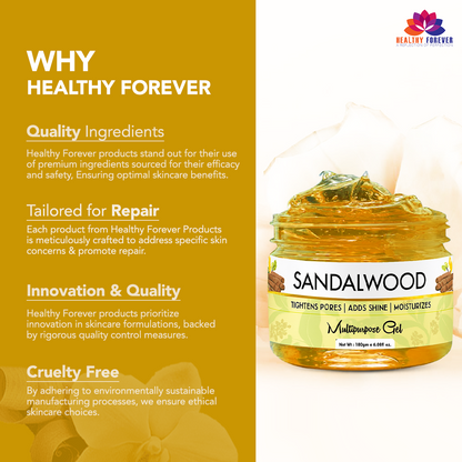 Homemade SandalWood Gel