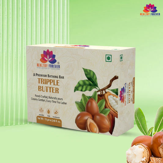 Homemade Triple Butter Soap