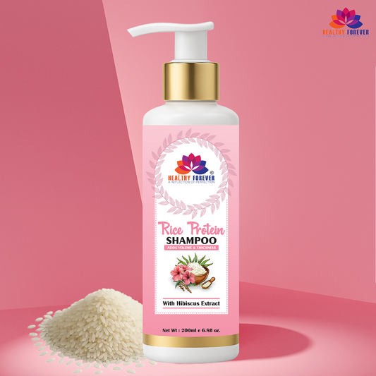 Rice Protein Shampoo with Hibiscus Extract