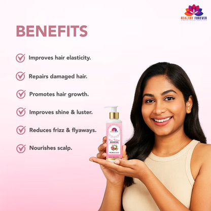 Rice Protein Shampoo with Hibiscus Extract