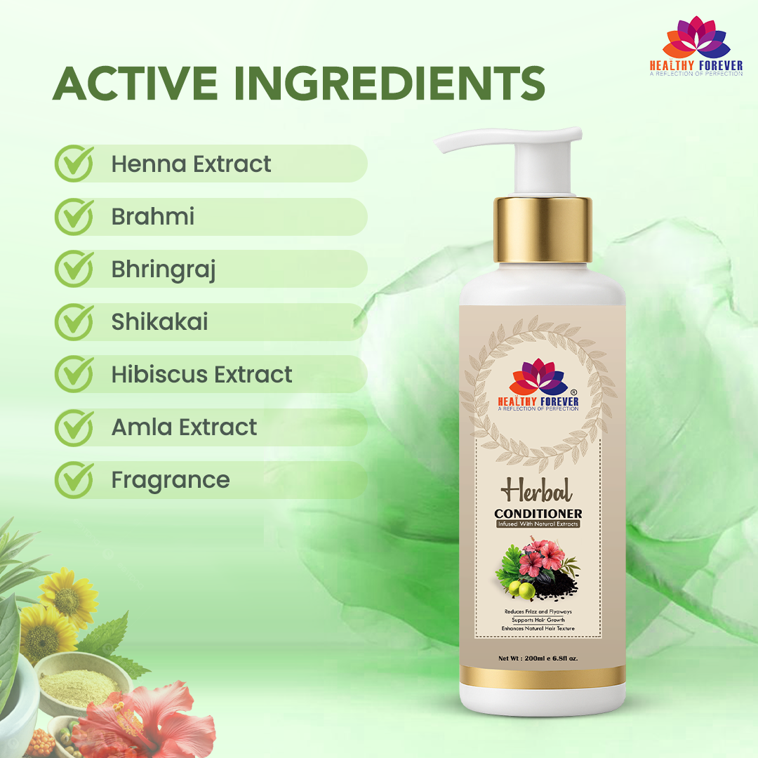 Herbal Conditioner – Infused with Natural Extracts