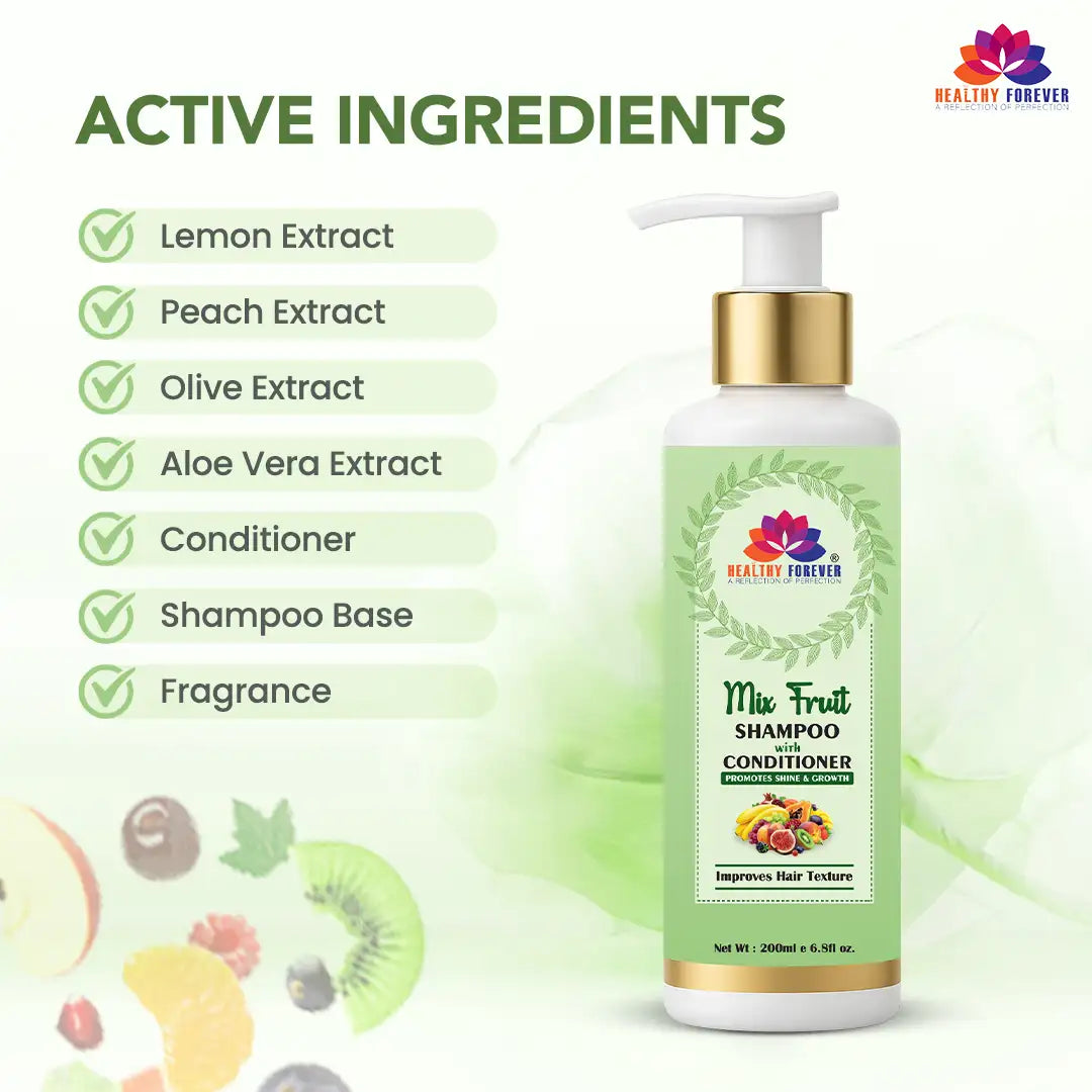 Mix Fruit Shampoo & Conditioner (200 ML)